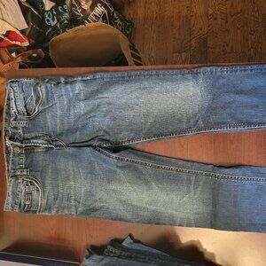 Mens Silver Eddie Jeans 33x36
